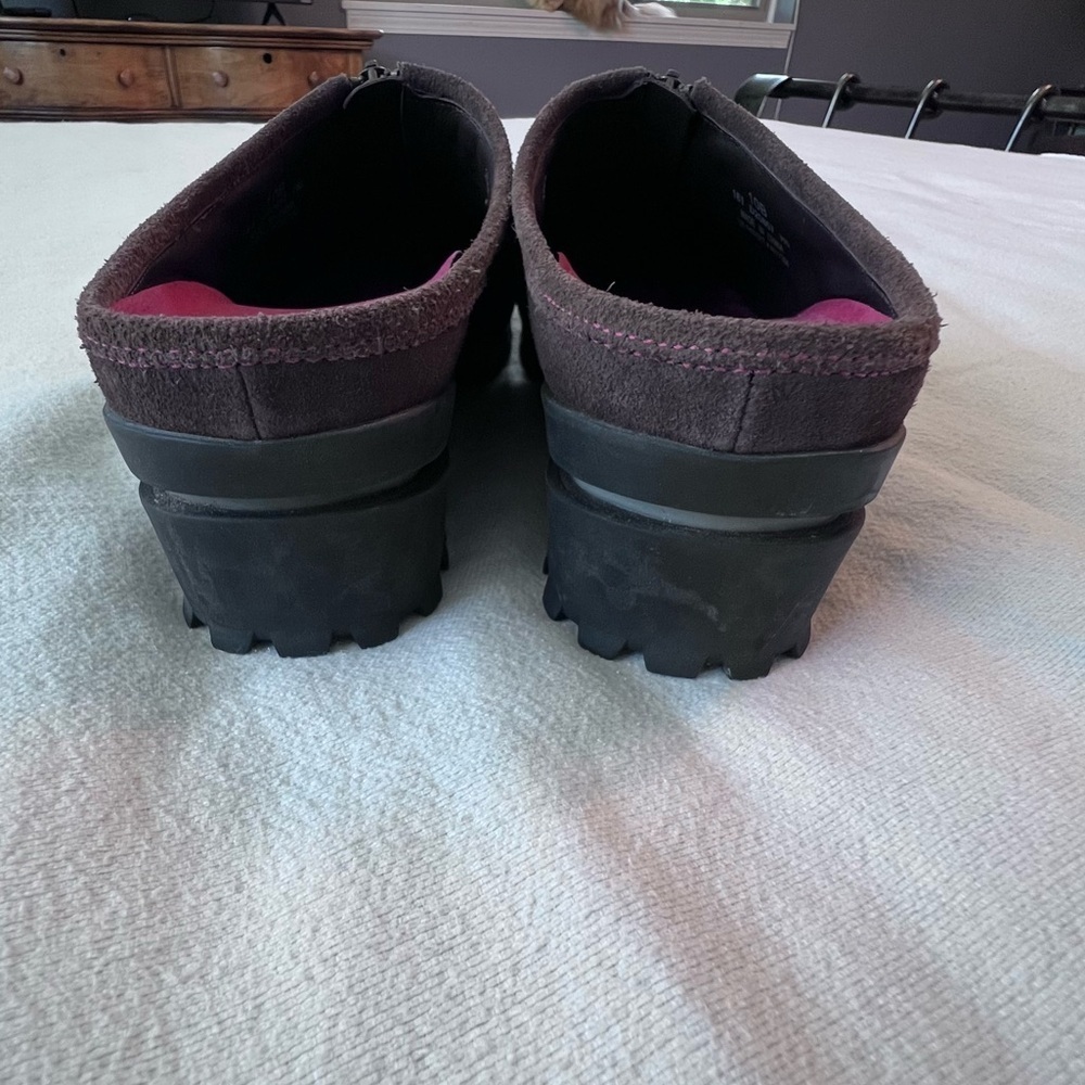 Cole Haan Air Dade Waterproof Mule‎ Clogs Brown Suede Leather Women’s 10 - Picture 5 of 12